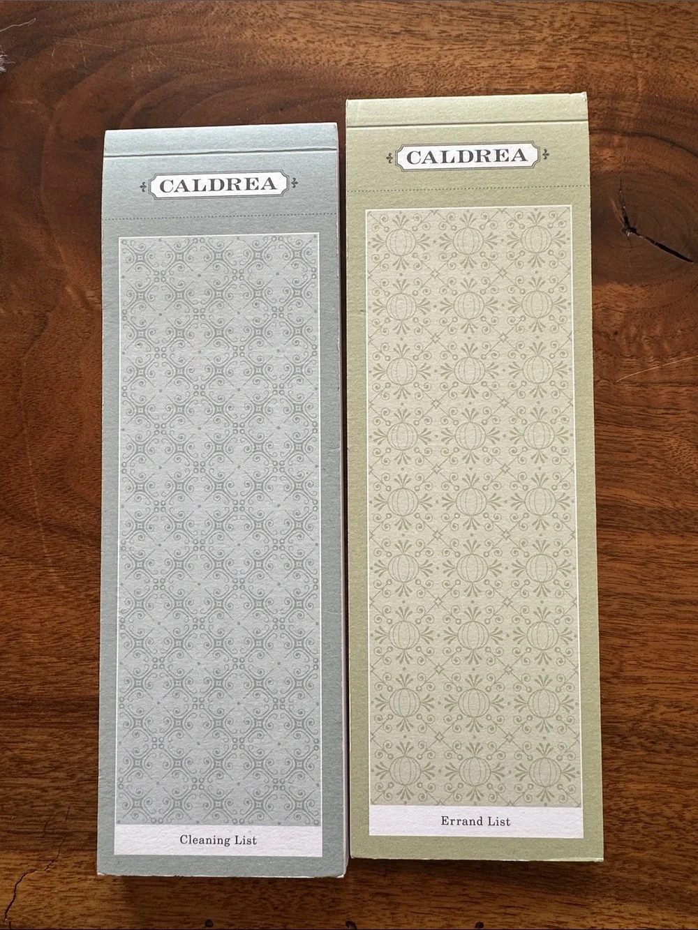 Caldrea Cleaning and Errand Lists
